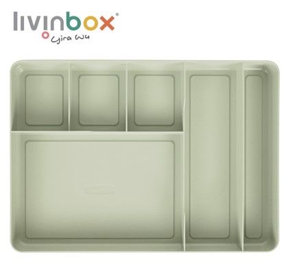 Schreibtischschublade ordentlich mit 6 Fächern | Aufbewahrungslösungen