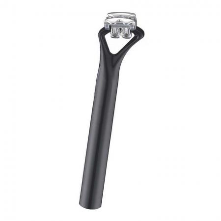 Tija de sill/ín para bicicleta de monta/ña 375x100x30,9 mm tija de sill/ín de suspensi/ón de bicicleta tubo de sill/ín ajustable para bicicleta con control manual