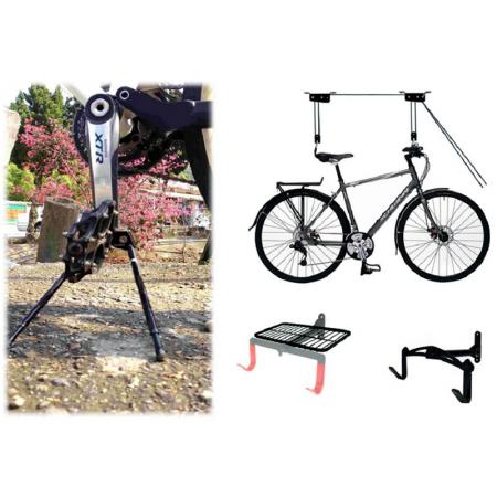Bike Display & Storage - Bicycle Lifter-Foldable Stand.