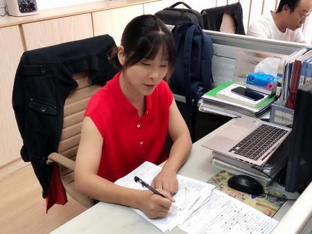 Staff in Ningbo Office