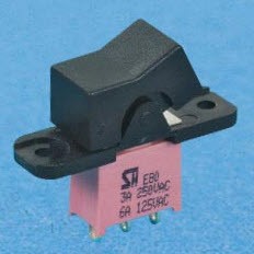 Interruptores basculantes y de paleta sellados - NE80-R Rocker Switches