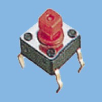 Tact Switch - agujero pasante - Interruptores táctiles (ELTS-6)