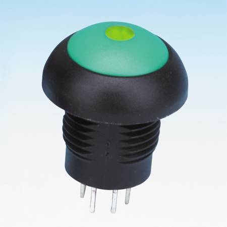 Interruptores de botón con LED