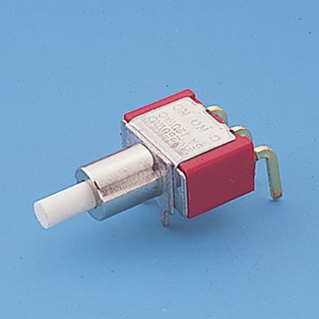 Miniatur-Druckschalter rechtwinklig - Drucktastenschalter (P8701-A4)