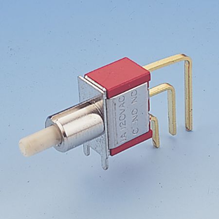 Miniatur-Druckschalter rechtwinklig - Drucktastenschalter (P8701-A5)