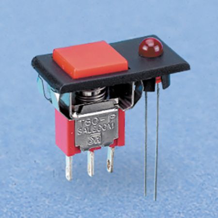 Interruptor pulsador con LED - Interruptores de botón pulsador (P8701-F32A)