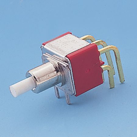 Miniatur-Druckschalter rechtwinklig - Drucktastenschalter (P8702-A4)