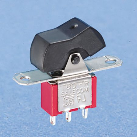 Interruptor basculante en miniatura - Interruptores basculantes (R8015-R17)