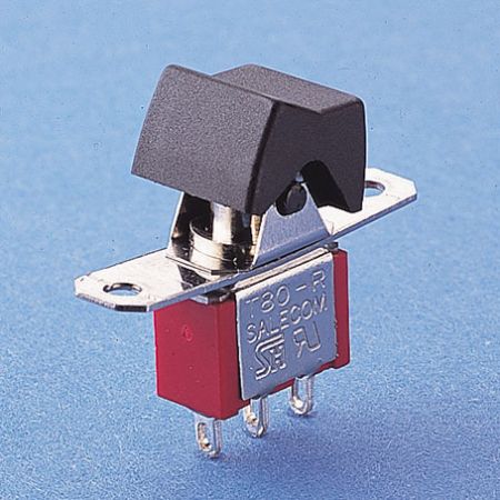 Interruptor basculante en miniatura - Interruptores basculantes (R8015-R21)