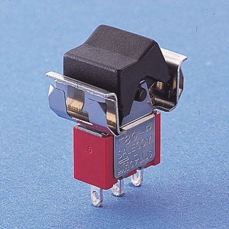 Miniatur-Wippschalter zum Einrasten - Wippschalter (R8015-R22)