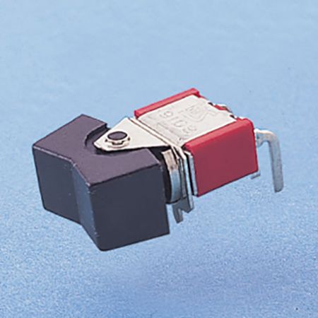 Interruptor basculante en miniatura en ángulo recto SPDT - Interruptores basculantes (R8015P)