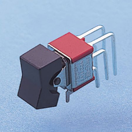 Interruptor basculante en miniatura Vert. ángulo recto PD - Interruptores basculantes (R8017L)