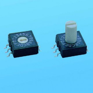 Interruptor giratorio - 10x10 SMT