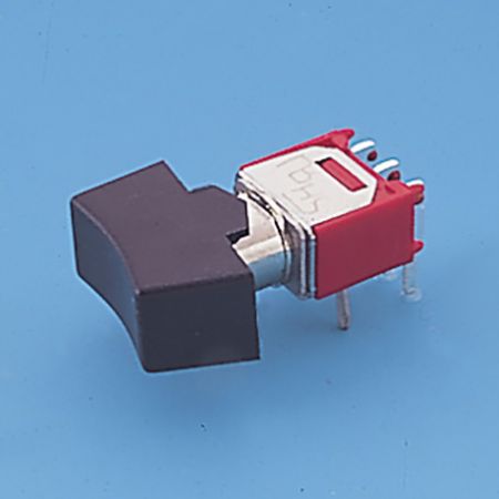 SubMiniature Rocker Switch right angle SP - Rocker Switches (RS-6)