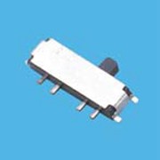 Interrupteur à glissière ultraminiature - 1P3T - Interrupteurs à glissière (SHM-1300)