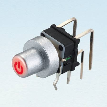 Illuminated Tact Switch - right angle - Tact Switches (SPL6BL)