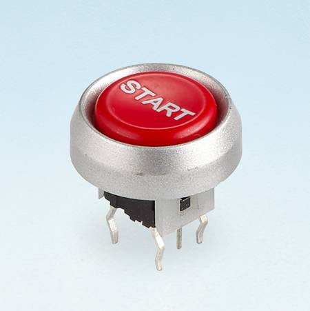 Tact Switch iluminado - redondo - Interruptores táctiles (SPL6D-B2-D)