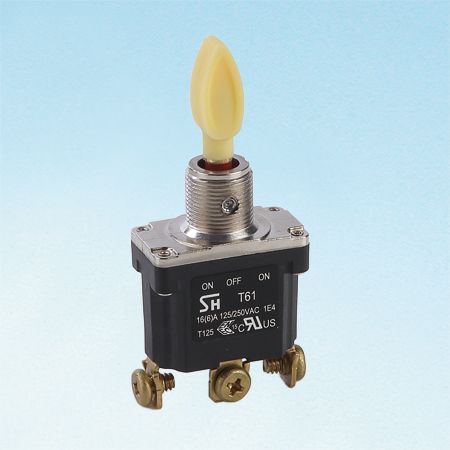 Top waterproof toggle switch SPDT