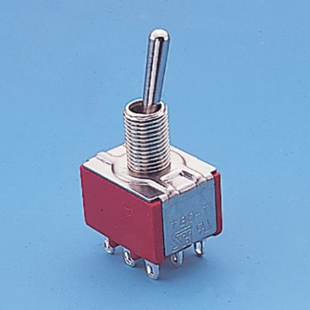 Miniature Toggle Switch 3PDT