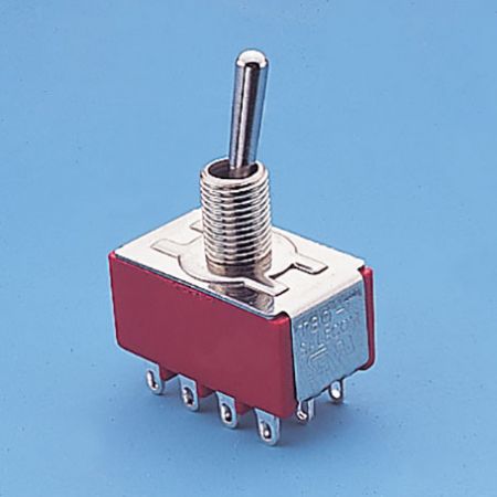 Miniature Toggle Switch 4PDT - Toggle Switches (T8401)