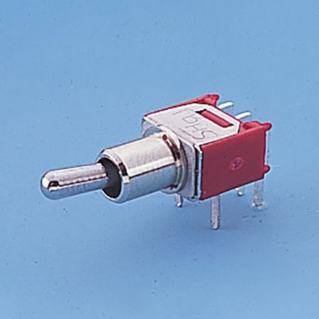 Subminiatur-Kippschalter rechtwinklig SP - Kippschalter (TS-6)