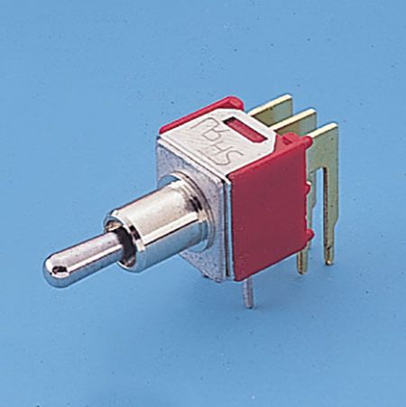 Subminiature Toggle Switch right angle DP - Toggle Switches (TS-7)