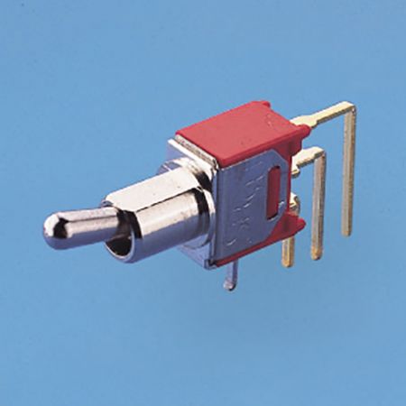 Subminiature Toggle Switch Vert. right angle - Toggle Switches (TS-82)