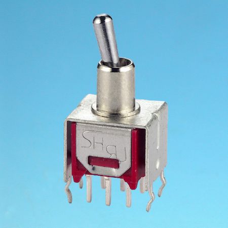 Subminiature Toggle Switch V-bracket DP - Toggle Switches (TS-5-A6/A6S)