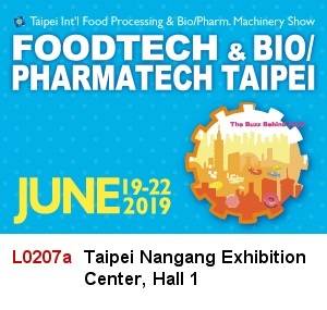 2019台北国際食品加工機器およびバイオテクノロジー/製薬機械展