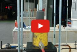 The Edge Testing Of Chemical Anchors By SGS - Pull Out Threaded Rods
