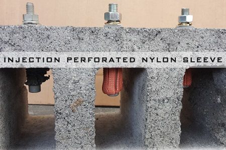 Nylon Sleeve For Hollow Brick - النايلون راتنج حقن الأكمام