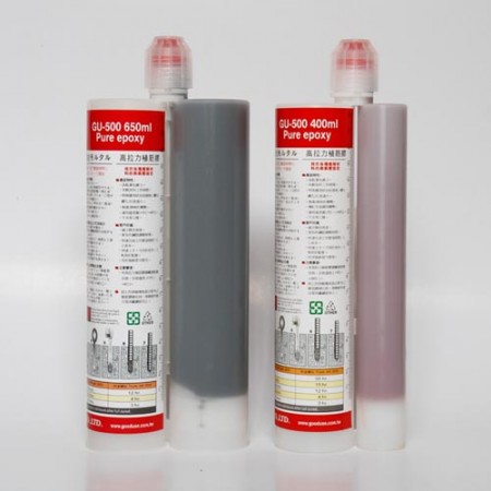 Epoxy anchor side by side cartridge for heavy load