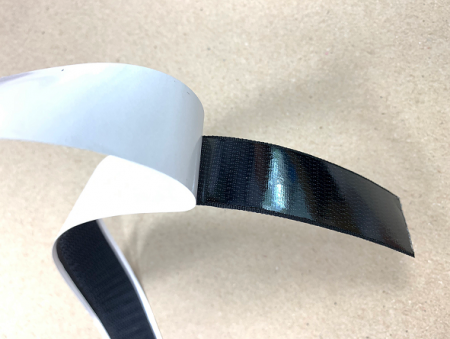 Adhesive Backed Hook and Loop - Adhesive fastening tape applies pressure-sensitive adhesive on back of tape, performing good adhesion and holding power.