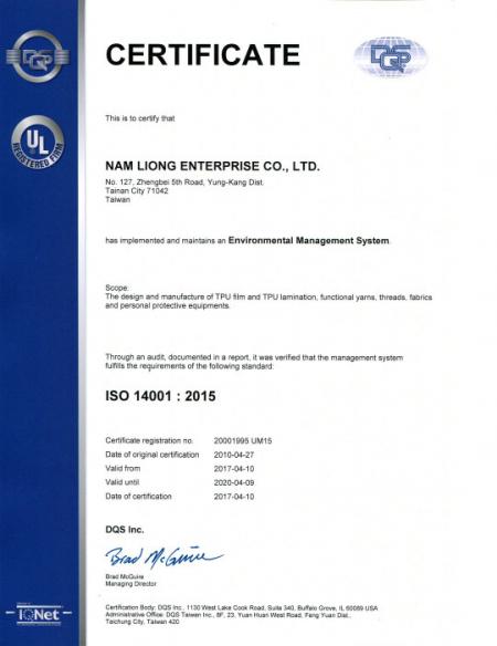 Hệ thống quản lý môi trường ISO 14001