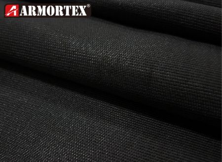 UHMWPE High Puncture and Cut Resistance Black Knitted Fabric