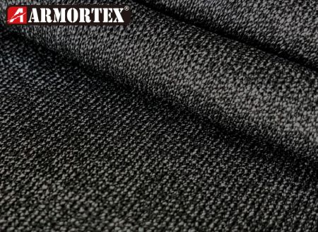針織黑白色耐切割布 - ARMORTEX® 針織耐切割面料