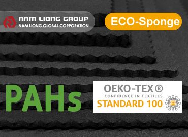 Oeko-Tex Standard 100 zertifiziertes Gummischaumlaminat - Chloroprenkautschuk (Neopren) Schaum mit geringer Toxizität