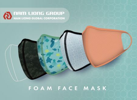 立體式海綿口罩產品(非醫療級) - 海綿口罩具有可水洗之特性，可依需求客製化款式。