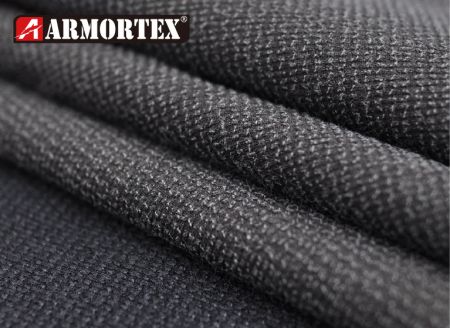 Kevlar® Nylon Coated Stretch Abrasion Resistant Fabric - Kevlar blended stretch abrasion resistant fabric with coating.
