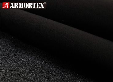Kevlar® Nylon Stretch Coated Abrasion Resistant Fabric - Kevlar blended stretch abrasion resistant fabric with coating.