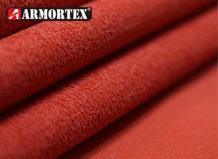 Kevlar® Color Coated Abrasion Resistant Fabric - Kevlar blended stretch abrasion resistant fabric with coating.