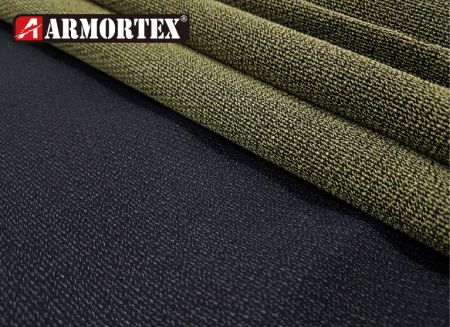 Kevlar® Nylon Woven Coated Abrasion Resistant Fabric - Kevlar blended woven abrasion resistant fabric.