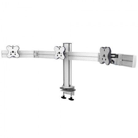 Triple Monitor Arm - Clamp or Grommet Mount - Triple Monitor Arm EGAR-4513W / 4513WG