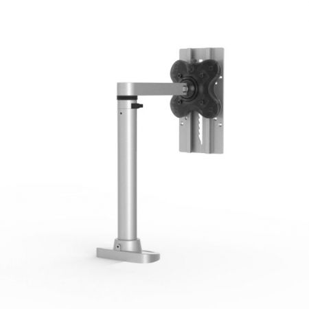 Bras pour écran simple - Base moulée sous pression / Poteau en acier - Bras de moniteur simple EGL3-201 / 301