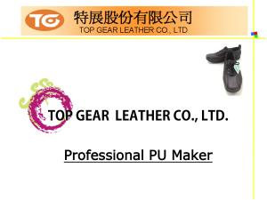 Shoes Series PU Synthetic Leather Introduction P01