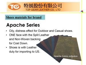 Shoes Series PU Synthetic Leather Introduction P07