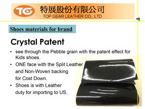 Shoes Series PU Synthetic Leather Introduction P08