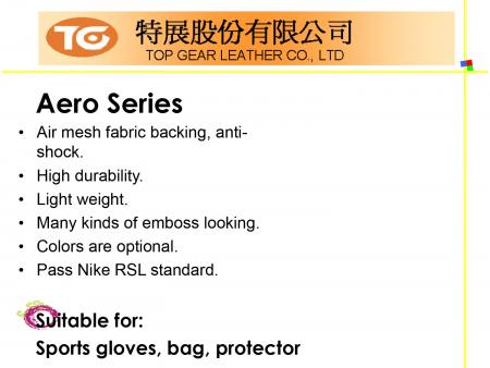 Série de gants TG en cuir synthétique PU Introduction P17