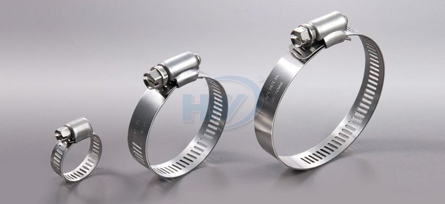 4-5/16-5 Pack of 2 HPS Performance EMSC-110-130x2 Stainless Steel Embossed Hose Clamps SAE 72 