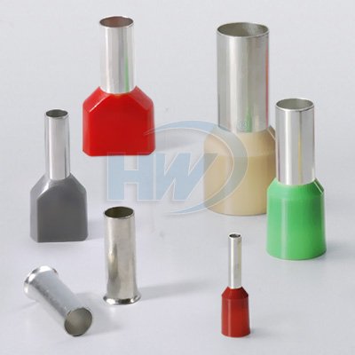 Un-insulated cord-end terminals, cord end terminals, twin cord-end terminals